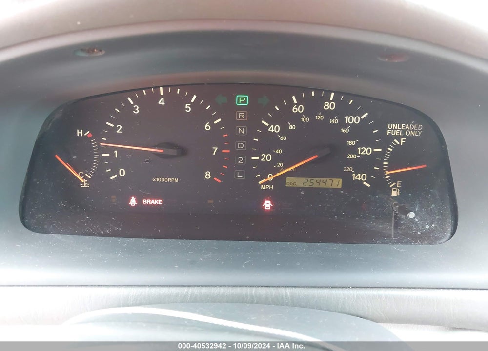 1997 LEXUS ES 300 VIN: JT8BF22G3V0025722