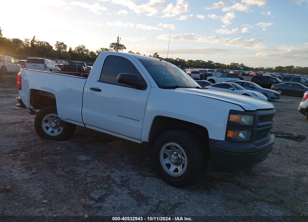 2014 CHEVROLET SILVERADO 1500 WORK TRUCK 1WT VIN: 1GCNCPEH6EZ403391