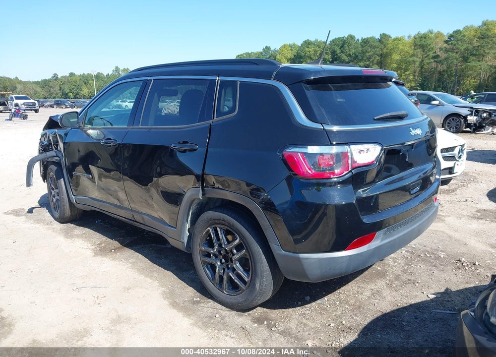 2019 JEEP COMPASS SUN AND WHEEL FWD VIN: 3C4NJCBB2KT668522