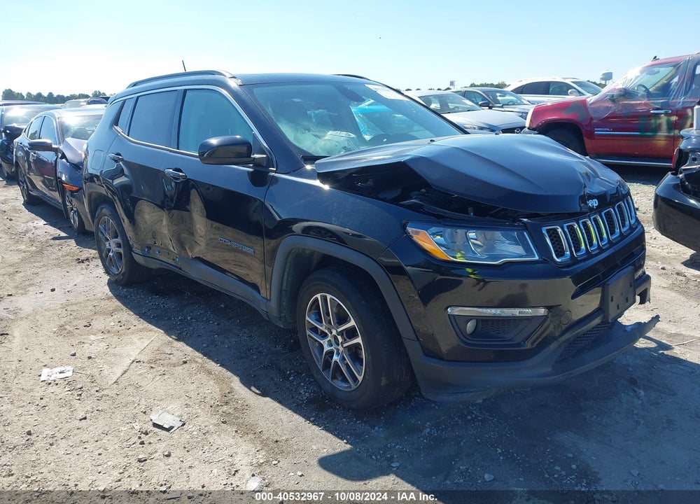 2019 JEEP COMPASS SUN AND WHEEL FWD VIN: 3C4NJCBB2KT668522