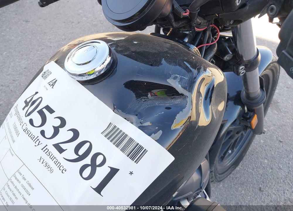 2014 YAMAHA XVS950 CU VIN: JYAVN05EXEA001648
