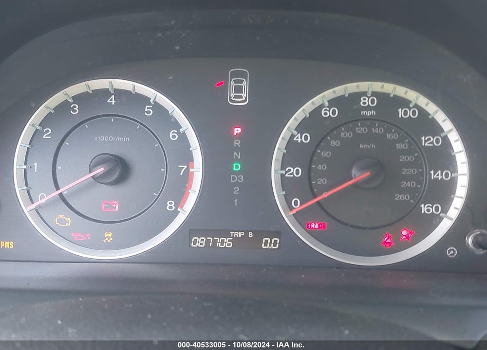 2012 HONDA ACCORD 2.4 SE VIN: 1HGCP2F66CA058131