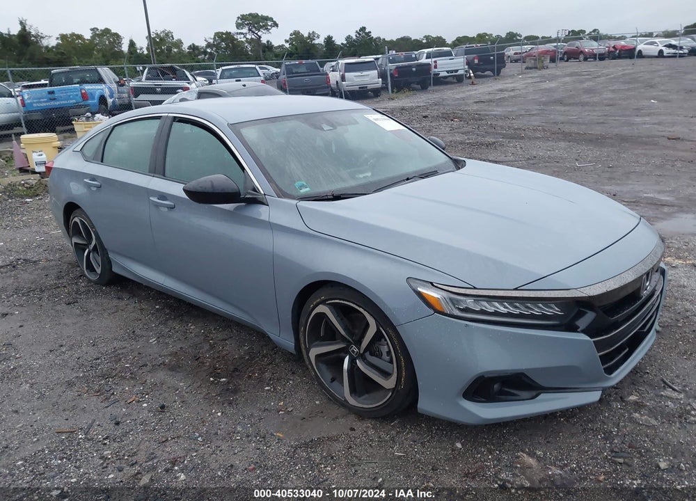 2022 HONDA ACCORD SPORT VIN: 1HGCV1F36NA015269