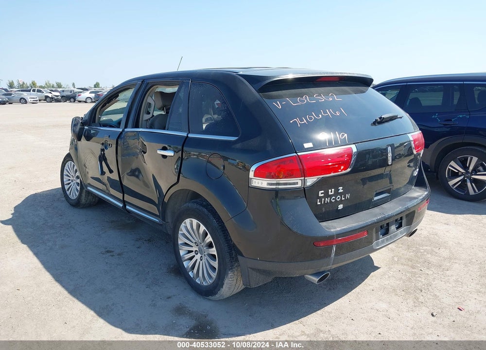 2013 LINCOLN MKX VIN: 2LMDJ6JK8DBL02562