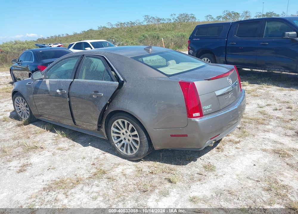 2012 CADILLAC CTS PREMIUM VIN: 1G6DP5E32C0137364