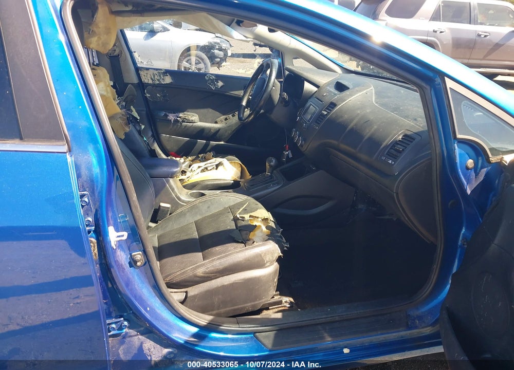 2015 KIA FORTE EX VIN: KNAFX5A85F5335125