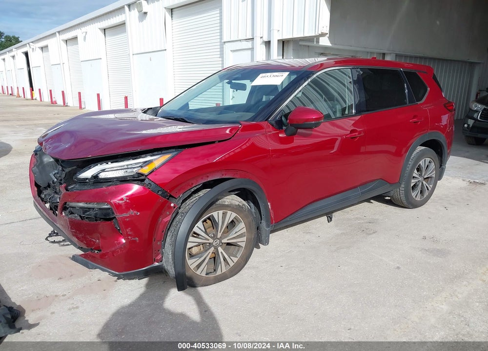 2021 NISSAN ROGUE SV INTELLIGENT AWD VIN: JN8AT3BB1MW201747