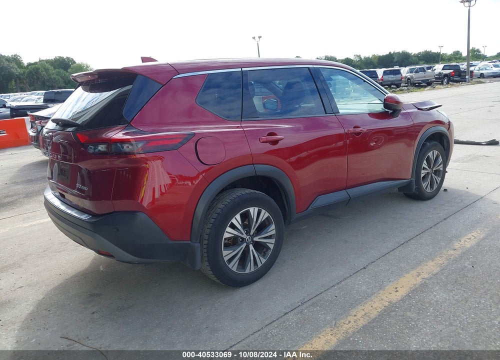 2021 NISSAN ROGUE SV INTELLIGENT AWD VIN: JN8AT3BB1MW201747