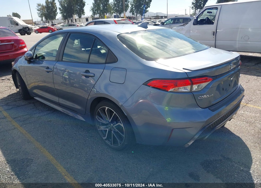 2021 TOYOTA COROLLA SE VIN: JTDS4MCE4MJ076896