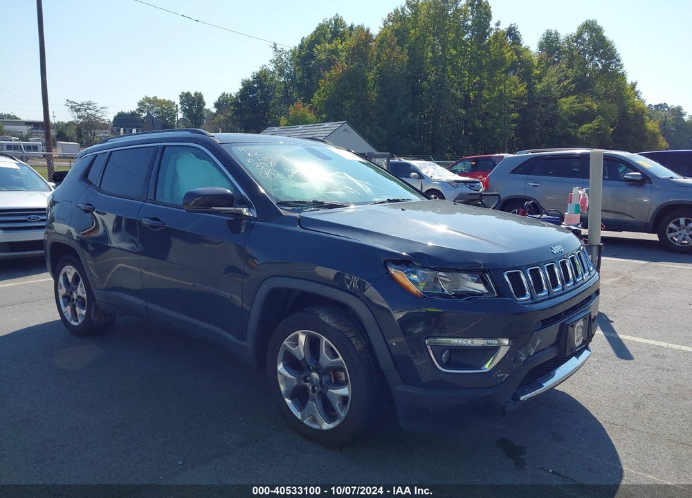 2018 JEEP COMPASS LIMITED 4X4 VIN: 3C4NJDCBXJT143971