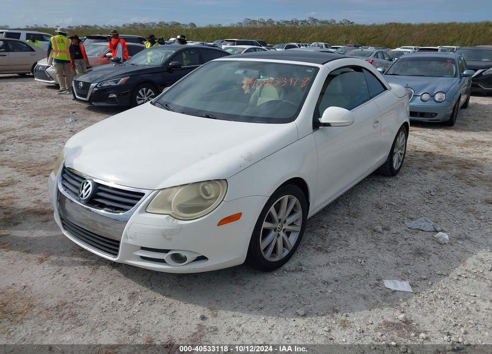 2008 VOLKSWAGEN EOS KOMFORT VIN: WVWBA71F18V046713