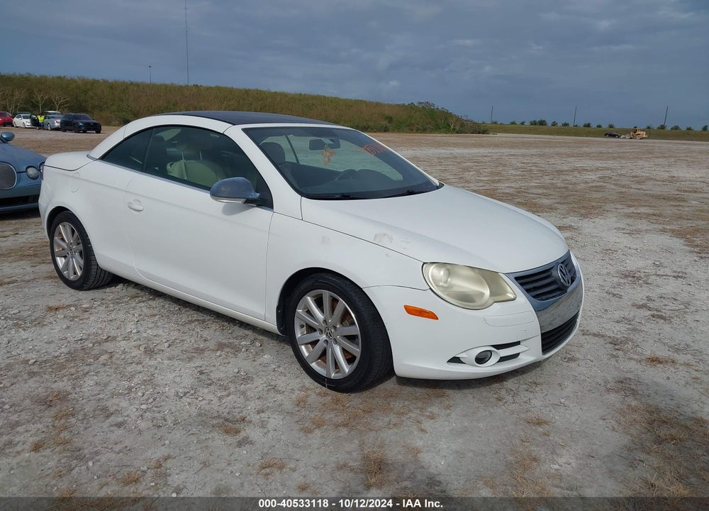 2008 VOLKSWAGEN EOS KOMFORT VIN: WVWBA71F18V046713