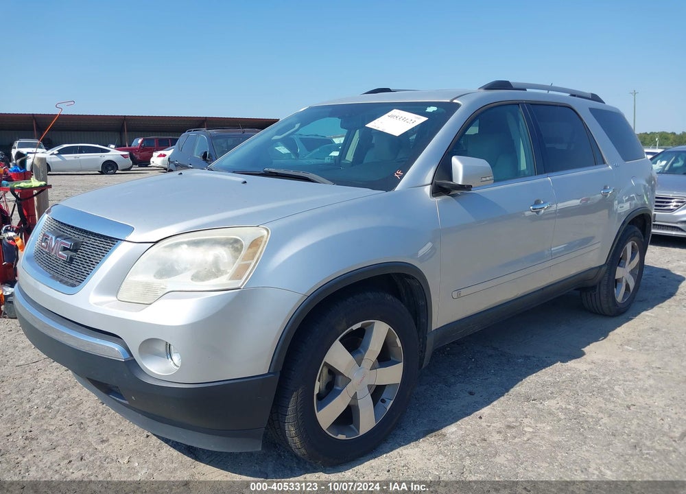 2010 GMC ACADIA SLT-1 VIN: 1GKLRMED2AJ167756