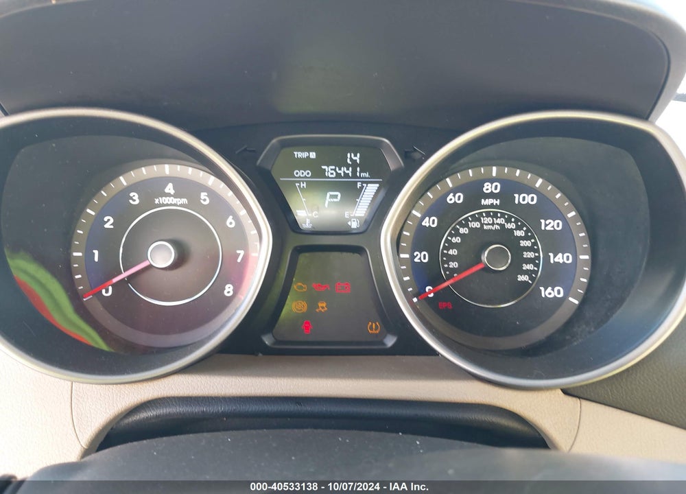 2011 HYUNDAI ELANTRA GLS VIN: 5NPDH4AEXBH035145