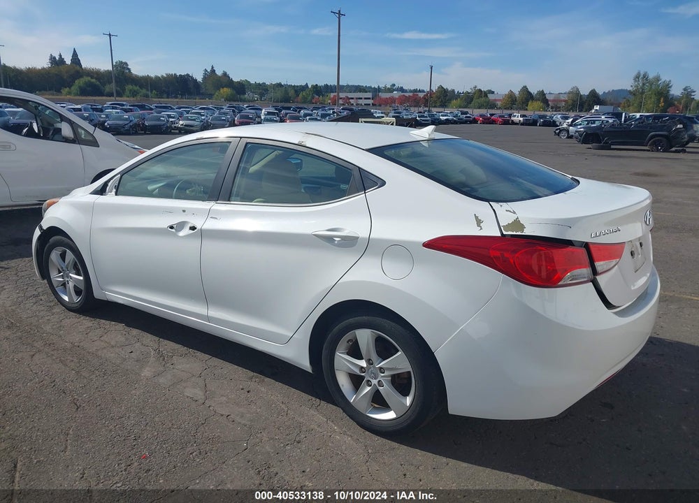 2011 HYUNDAI ELANTRA GLS VIN: 5NPDH4AEXBH035145