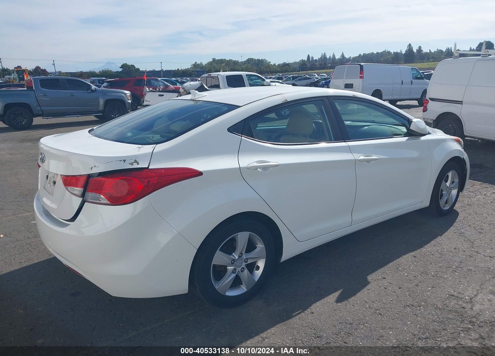 2011 HYUNDAI ELANTRA GLS VIN: 5NPDH4AEXBH035145