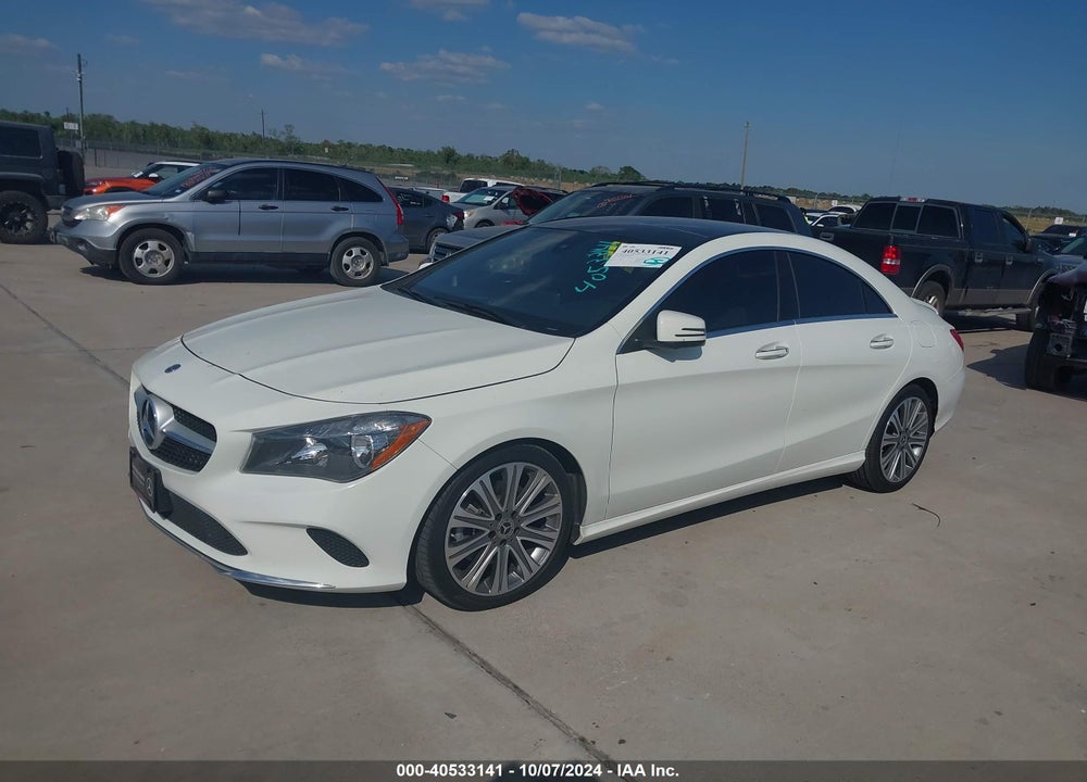 2018 MERCEDES-BENZ CLA 250 VIN: WDDSJ4EBXJN615883