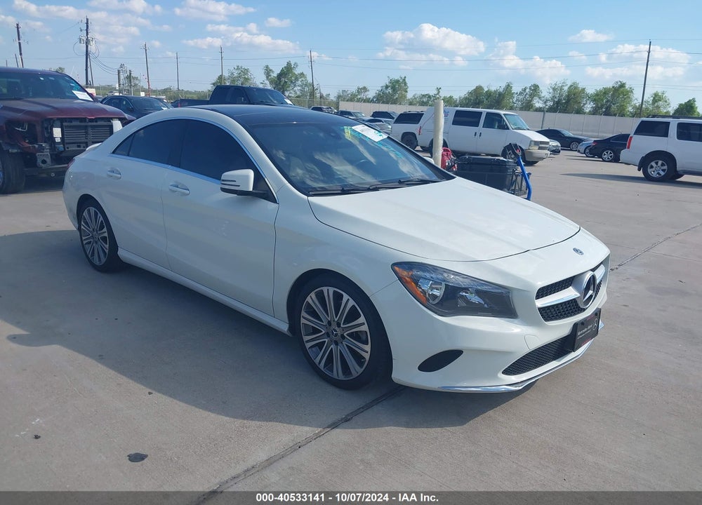 2018 MERCEDES-BENZ CLA 250 VIN: WDDSJ4EBXJN615883
