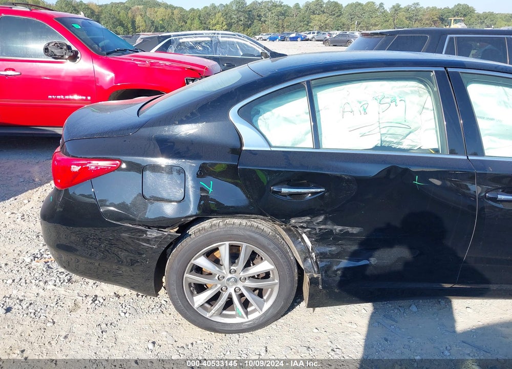 2016 INFINITI Q50 3.0T PREMIUM VIN: JN1EV7AP3GM303999