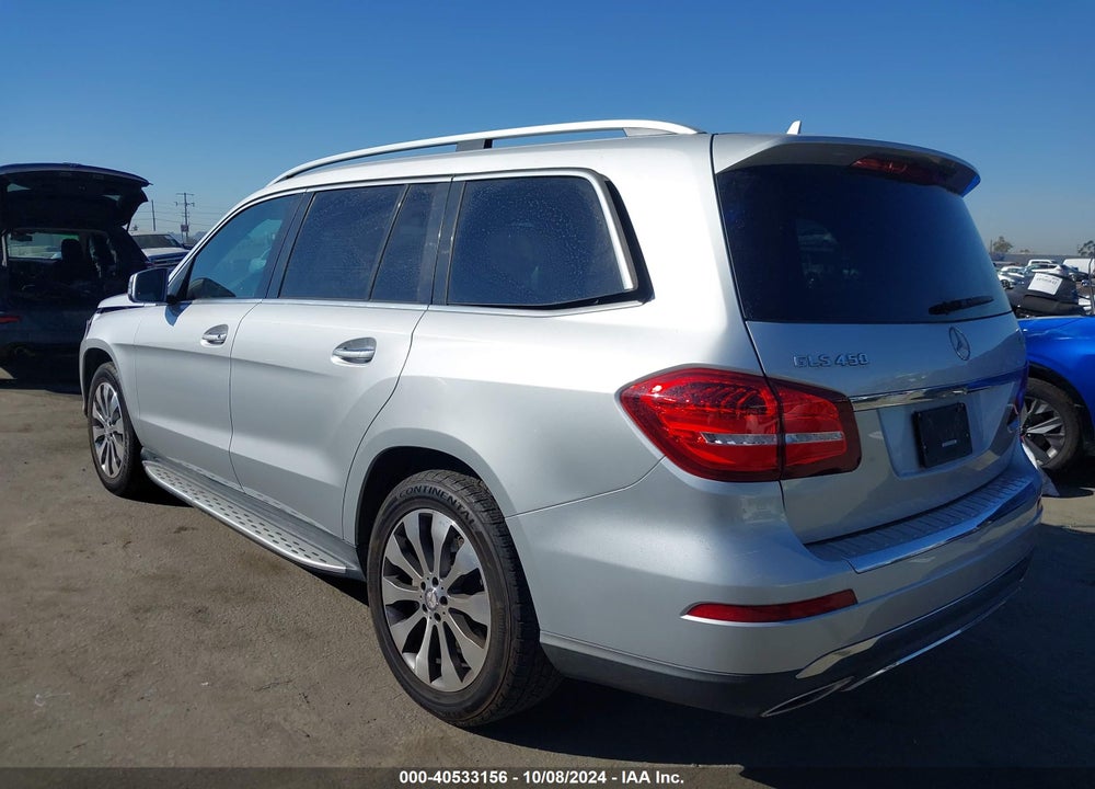 2017 MERCEDES-BENZ GLS 450 4MATIC VIN: 4JGDF6EE6HA810144