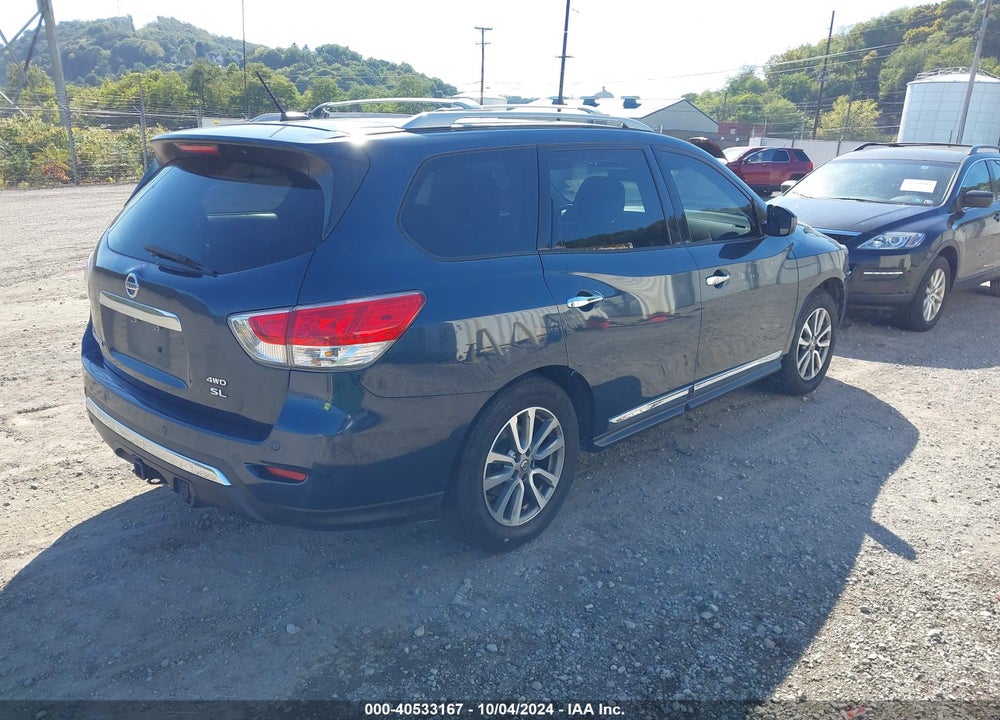 2013 NISSAN PATHFINDER SL VIN: 5N1AR2MM1DC614171