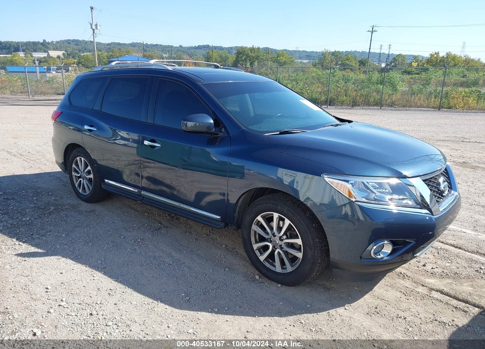 2013 NISSAN PATHFINDER SL VIN: 5N1AR2MM1DC614171