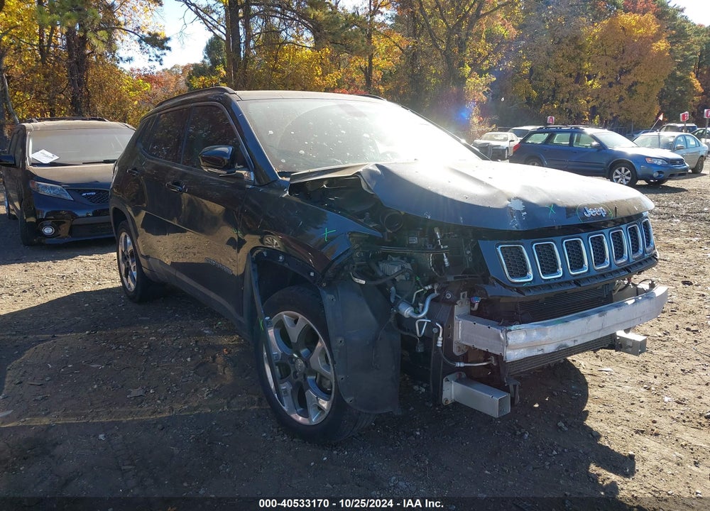 2018 JEEP COMPASS LIMITED 4X4 VIN: 3C4NJDCB8JT100701
