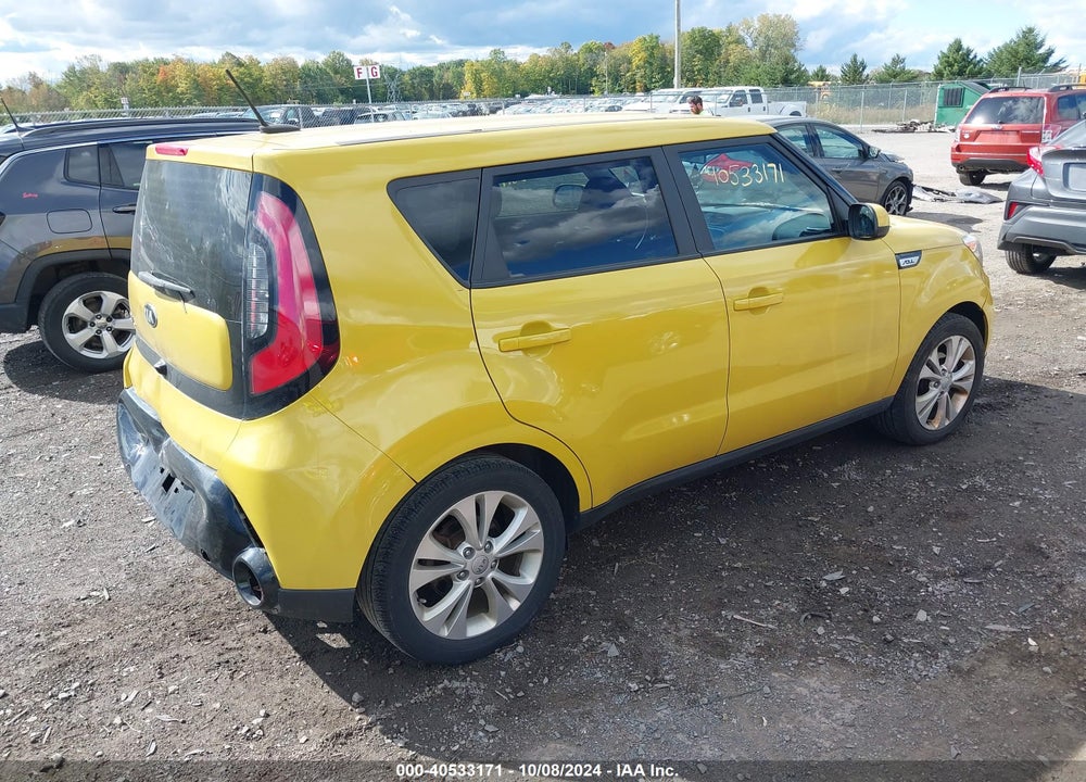 2016 KIA SOUL VIN: KNDJP3A59G7295242