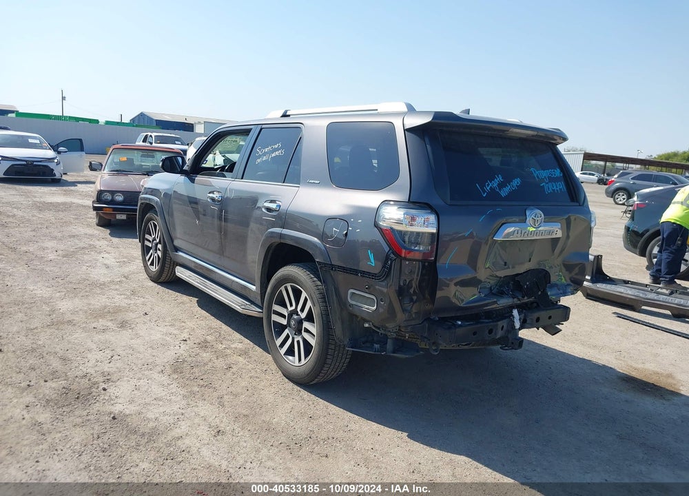 2016 TOYOTA 4RUNNER LIMITED VIN: JTEZU5JR1G5125295