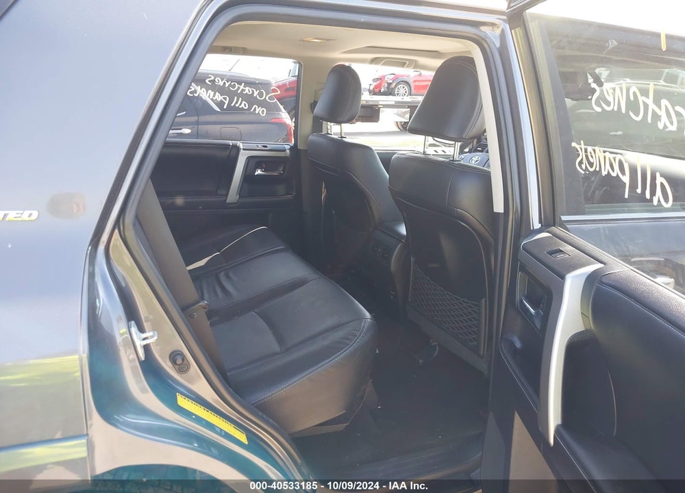2016 TOYOTA 4RUNNER LIMITED VIN: JTEZU5JR1G5125295