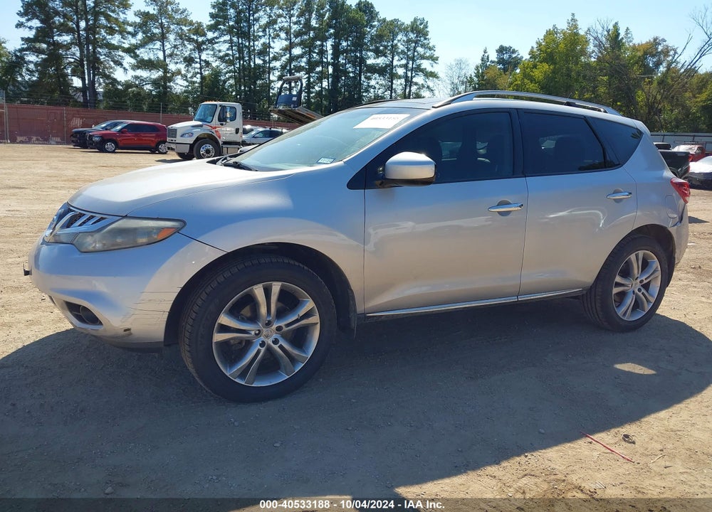 2011 NISSAN MURANO LE VIN: JN8AZ1MW9BW159781
