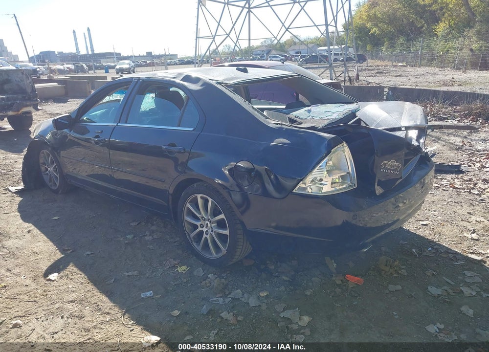 2008 FORD FUSION SEL VIN: 3FAHP081X8R244347