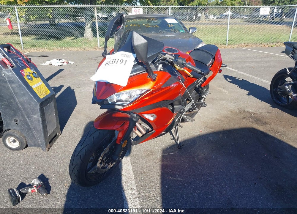 2017 KAWASAKI EX650 J VIN: JKAEXEJ15HDA02009