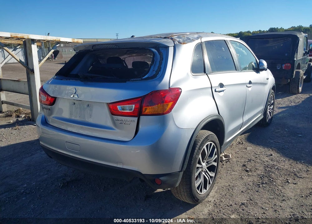 2016 MITSUBISHI OUTLANDER SPORT 2.0 ES VIN: JA4AR3AU2GZ053327