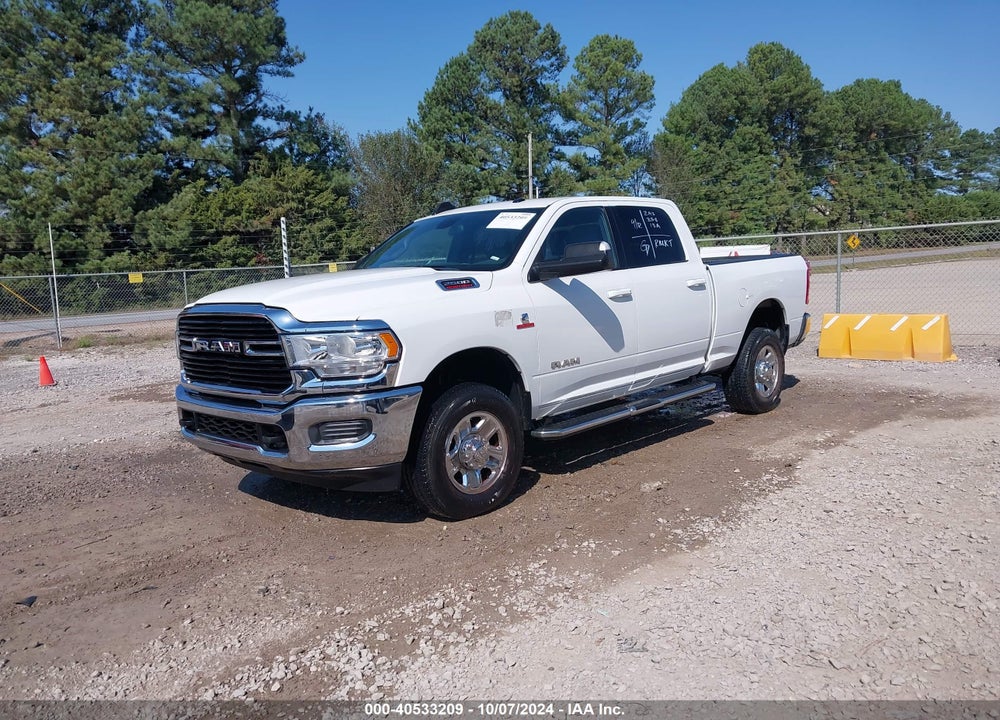 2021 RAM 2500 BIG HORN 4X4 6'4 BOX VIN: 3C6UR5DL0MG523231