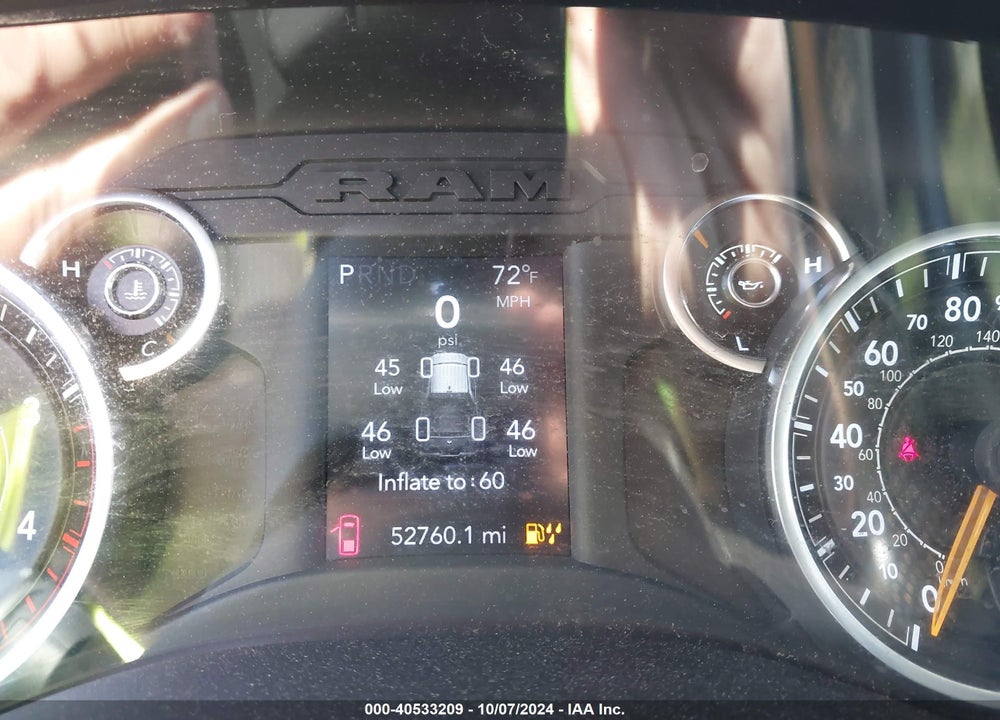 2021 RAM 2500 BIG HORN 4X4 6'4 BOX VIN: 3C6UR5DL0MG523231