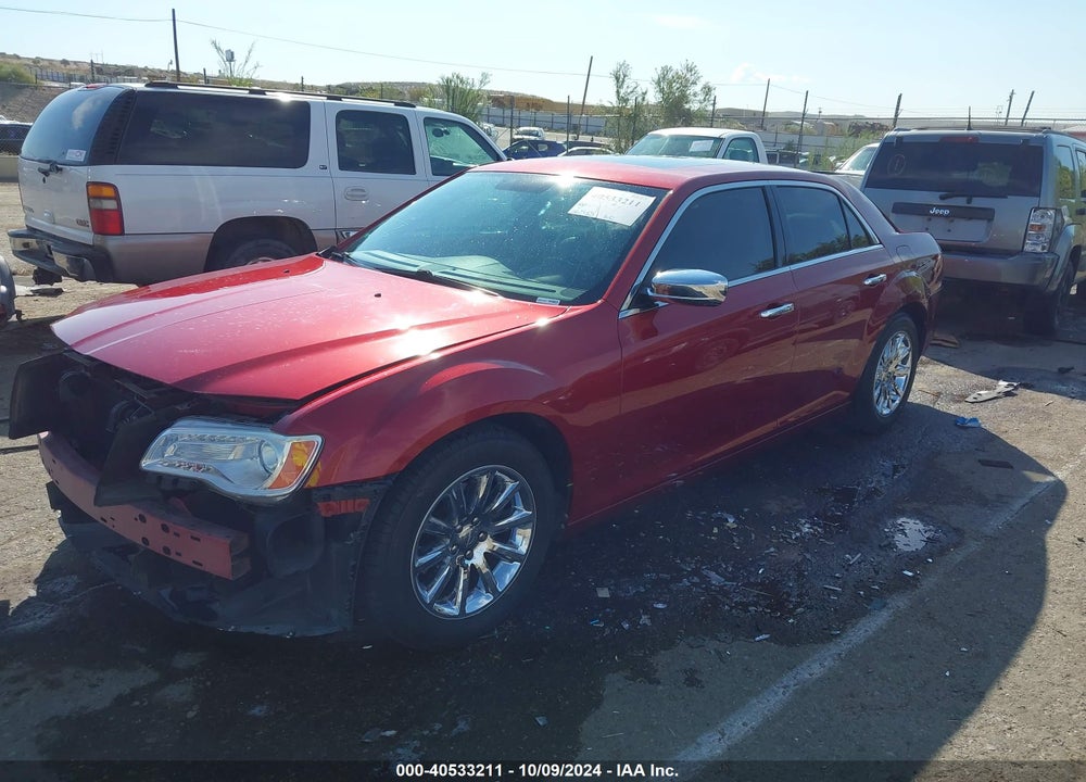 2012 CHRYSLER 300 LIMITED VIN: 2C3CCACGXCH252815