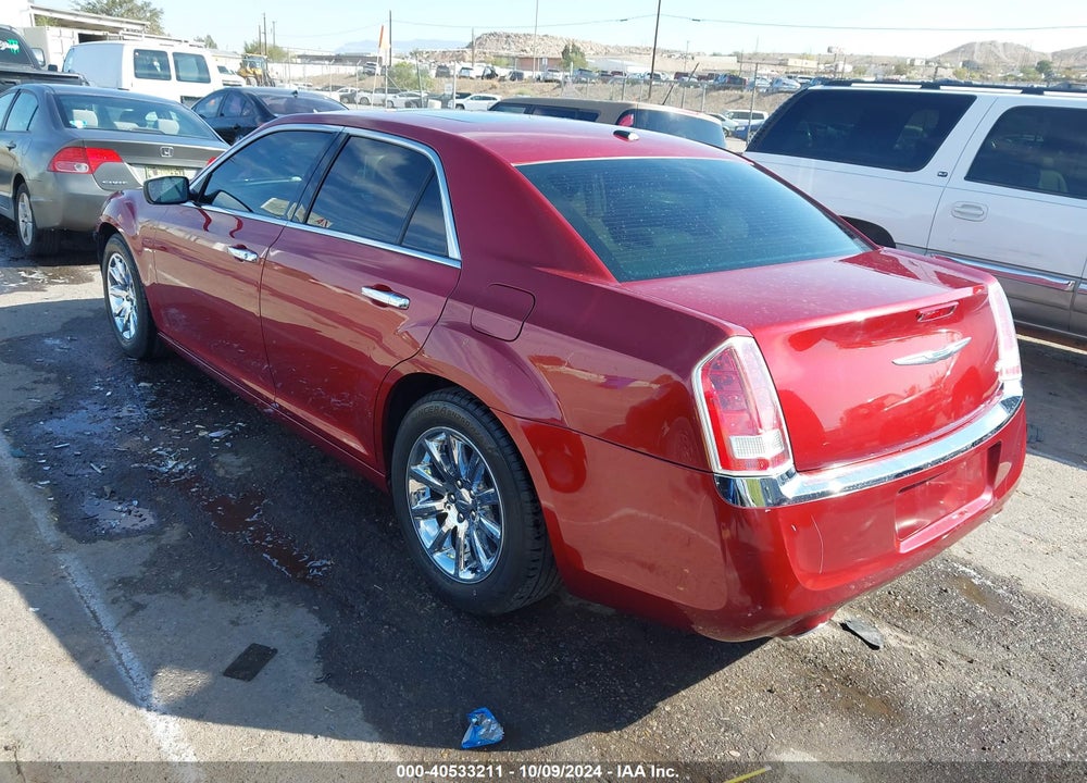2012 CHRYSLER 300 LIMITED VIN: 2C3CCACGXCH252815