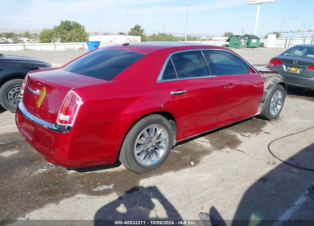 2012 CHRYSLER 300 LIMITED VIN: 2C3CCACGXCH252815