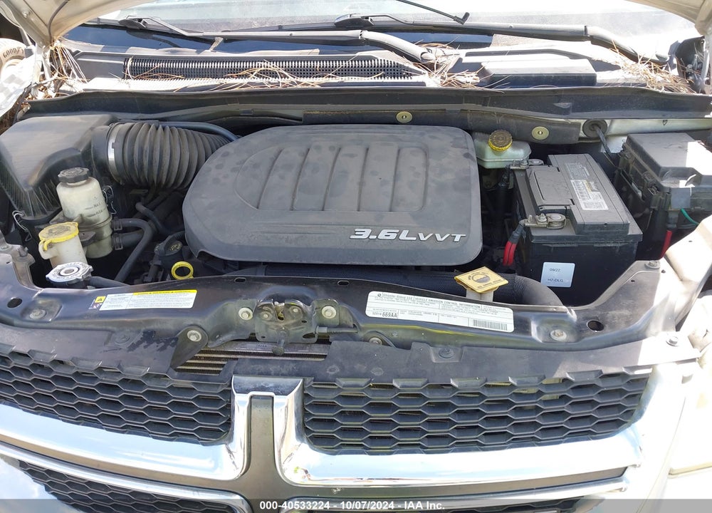 2012 DODGE GRAND CARAVAN CREW VIN: 2C4RDGDG2CR179552