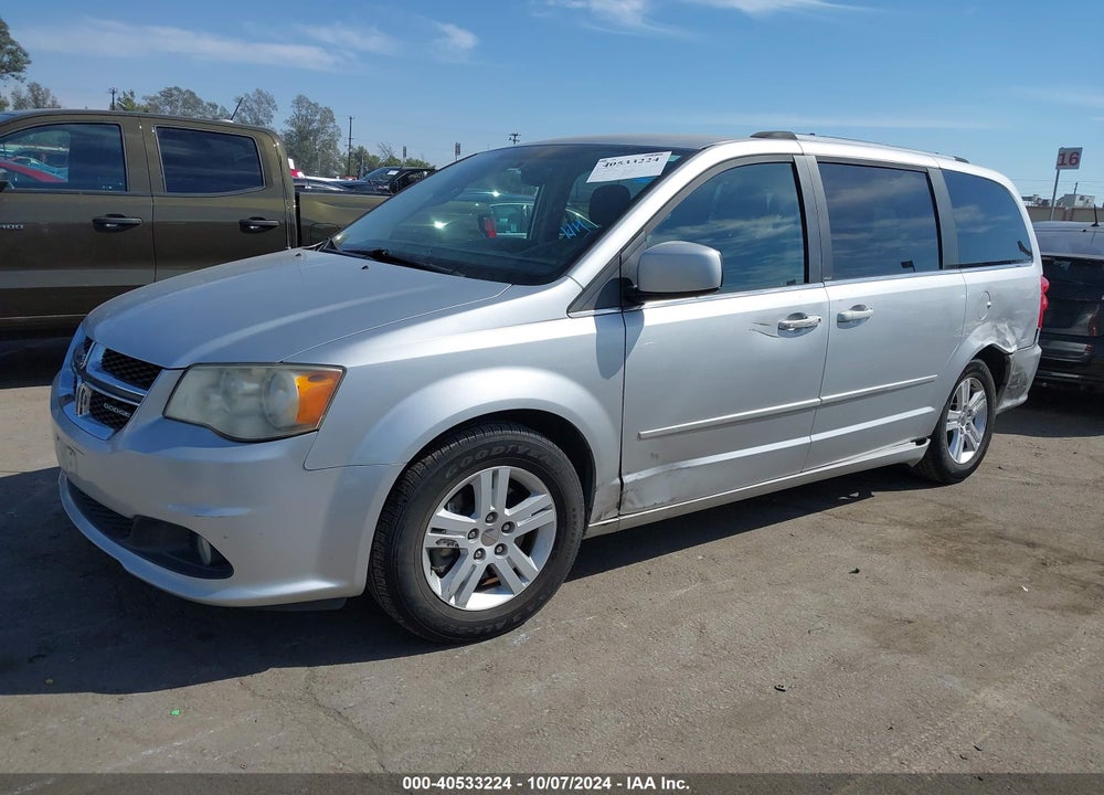 2012 DODGE GRAND CARAVAN CREW VIN: 2C4RDGDG2CR179552