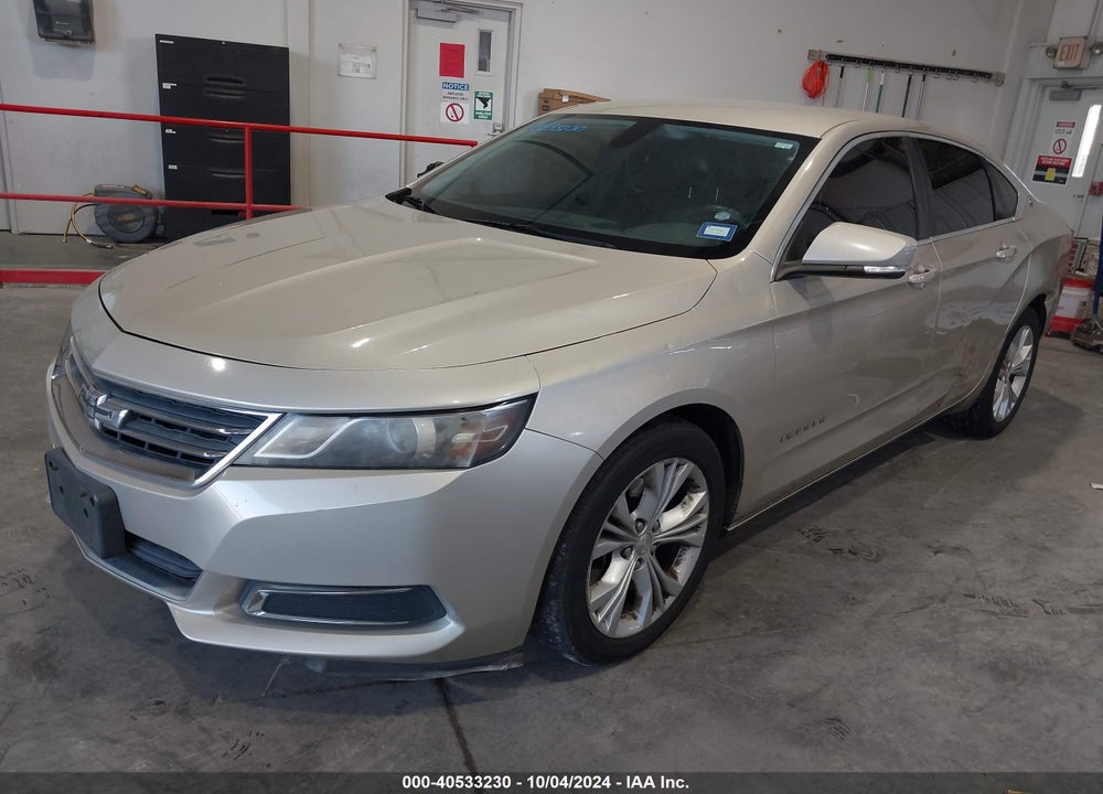 2014 CHEVROLET IMPALA 2LT VIN: 2G1125S38E9116183