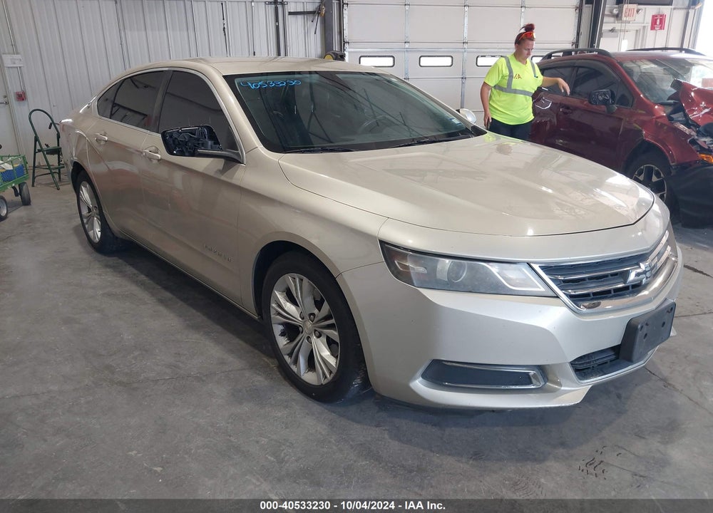 2014 CHEVROLET IMPALA 2LT VIN: 2G1125S38E9116183
