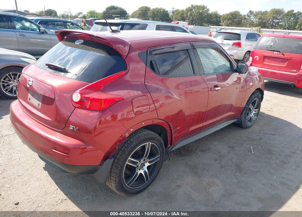 2011 NISSAN JUKE SV VIN: JN8AF5MR3BT012481