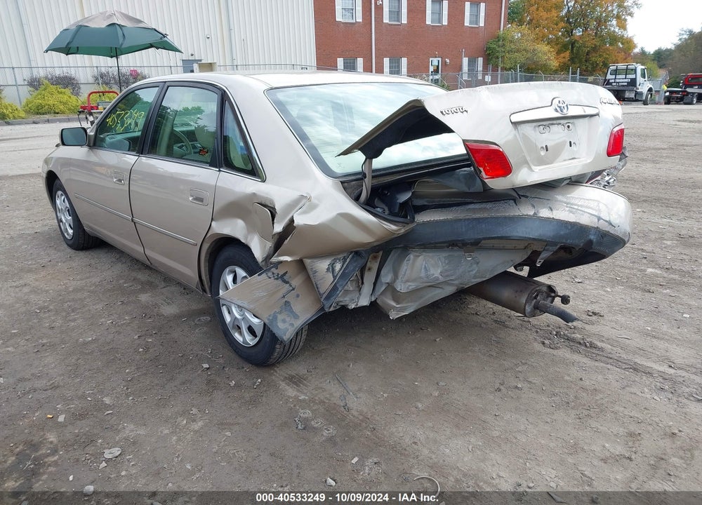 2003 TOYOTA AVALON XL VIN: 4T1BF28B33U313836