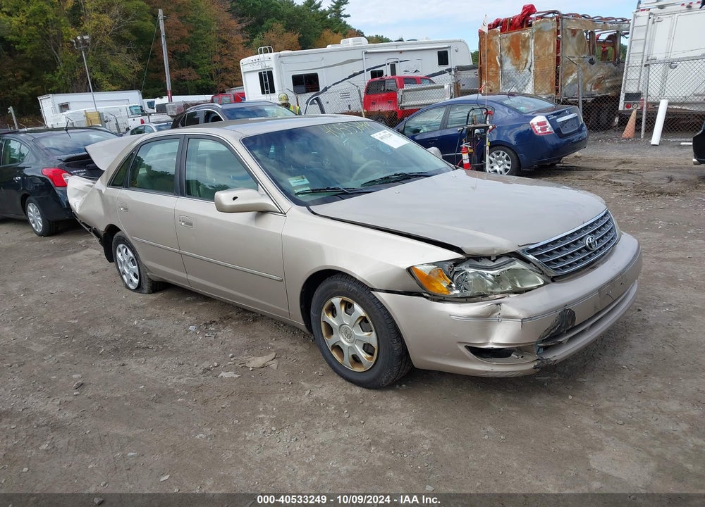 2003 TOYOTA AVALON XL VIN: 4T1BF28B33U313836