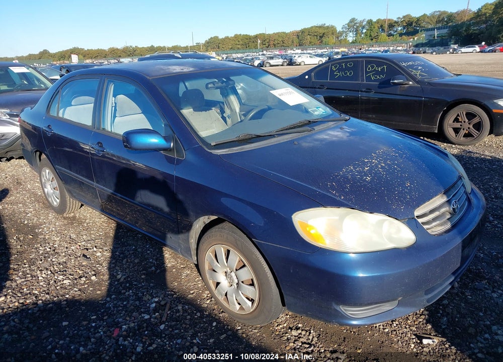 2004 TOYOTA COROLLA LE VIN: 2T1BR32E84C289990