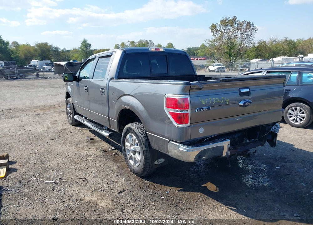 2013 FORD F-150 XLT VIN: 1FTFW1ET6DFC40609
