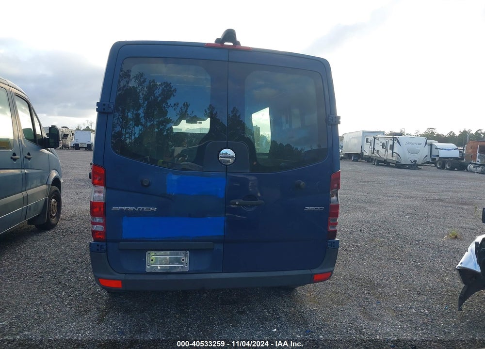 2018 FREIGHTLINER SPRINTER 2500 STANDARD ROOF V6 VIN: WDYPE7CD4JP615798