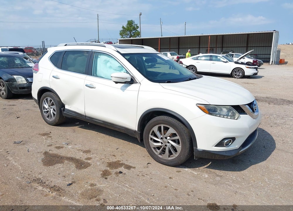 2015 NISSAN ROGUE SL VIN: 5N1AT2MT5FC770032